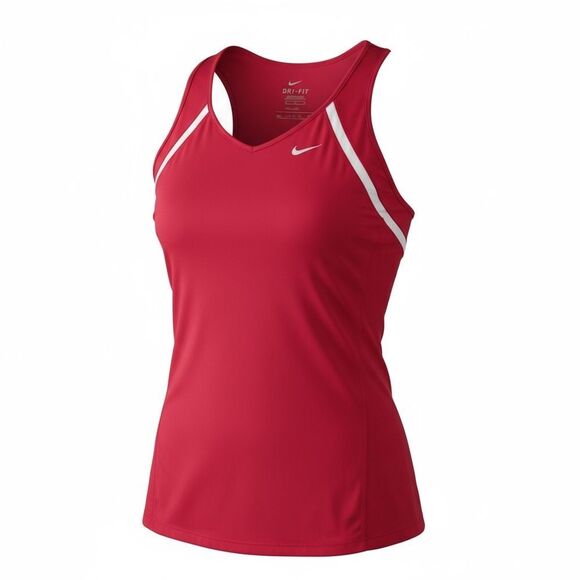 EUC Nike Women’s Hot Pink Dri-FIT Athletic Top Workout - Size Medium - Picture 2 of 7